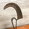 Mounted Wrought Iron Weapon