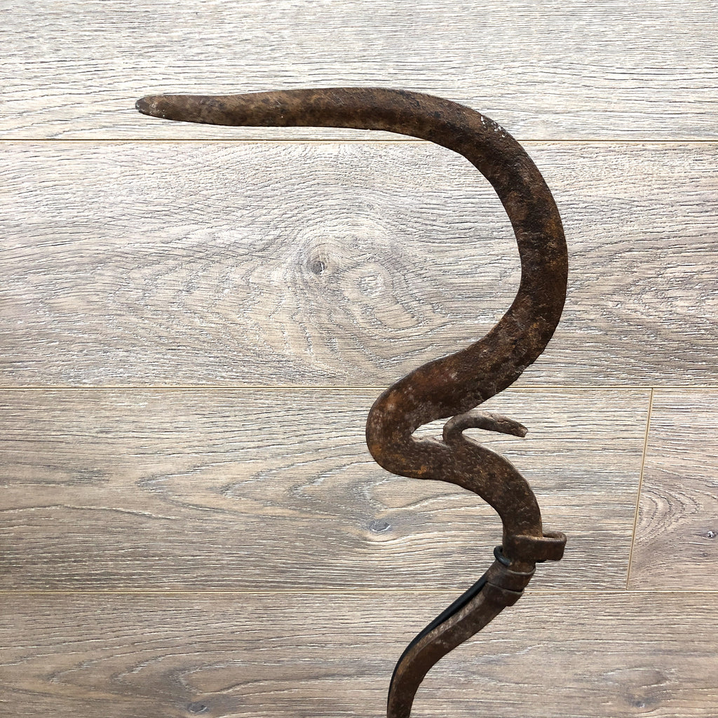 Mounted Decorative Wrought Iron Weapon