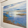 Newly Framed Print Stranded By The Afternoon Tide Artist Lyn Gorman-Mellady