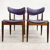 Set of Four Mid Century Parker Matchstick Dining Chairs