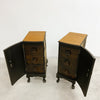 Pair Of Original Art Deco Upcycled Bedsides