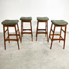 Original Mid Century TH Brown Stools