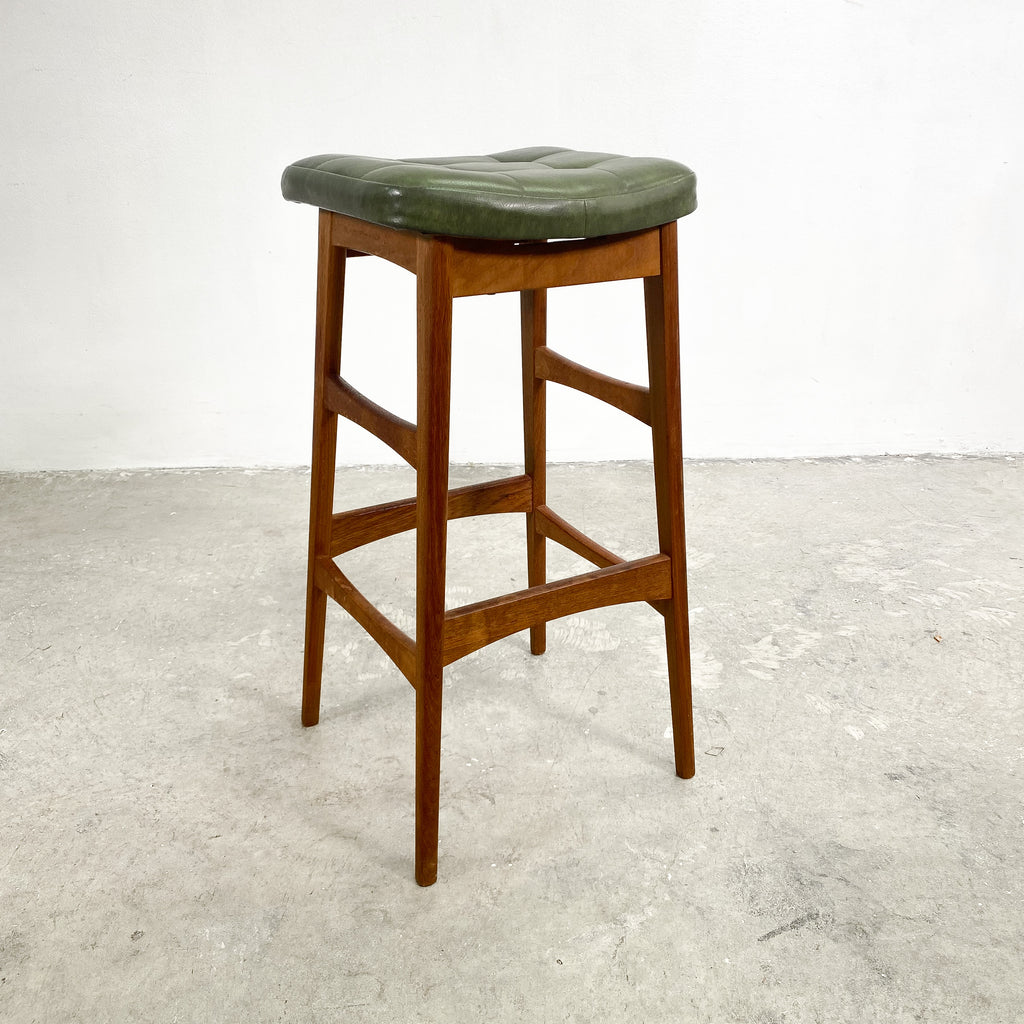 Original Mid Century TH Brown Stools