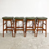 Original Mid Century TH Brown Stools