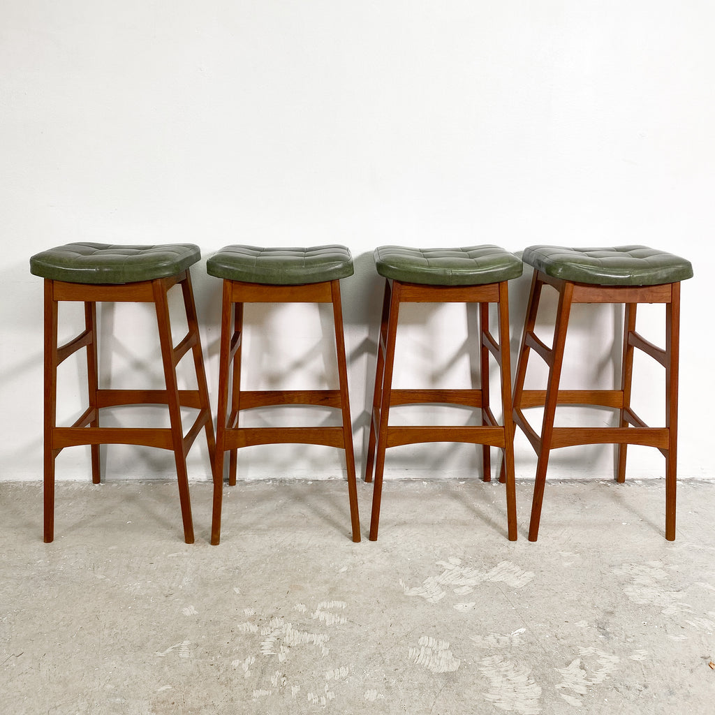Original Mid Century TH Brown Stools