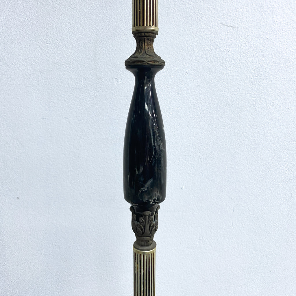 Vintage Ornate Claw Feet Floor Lamp