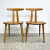 Pair 1960s Danish J111 Chairs