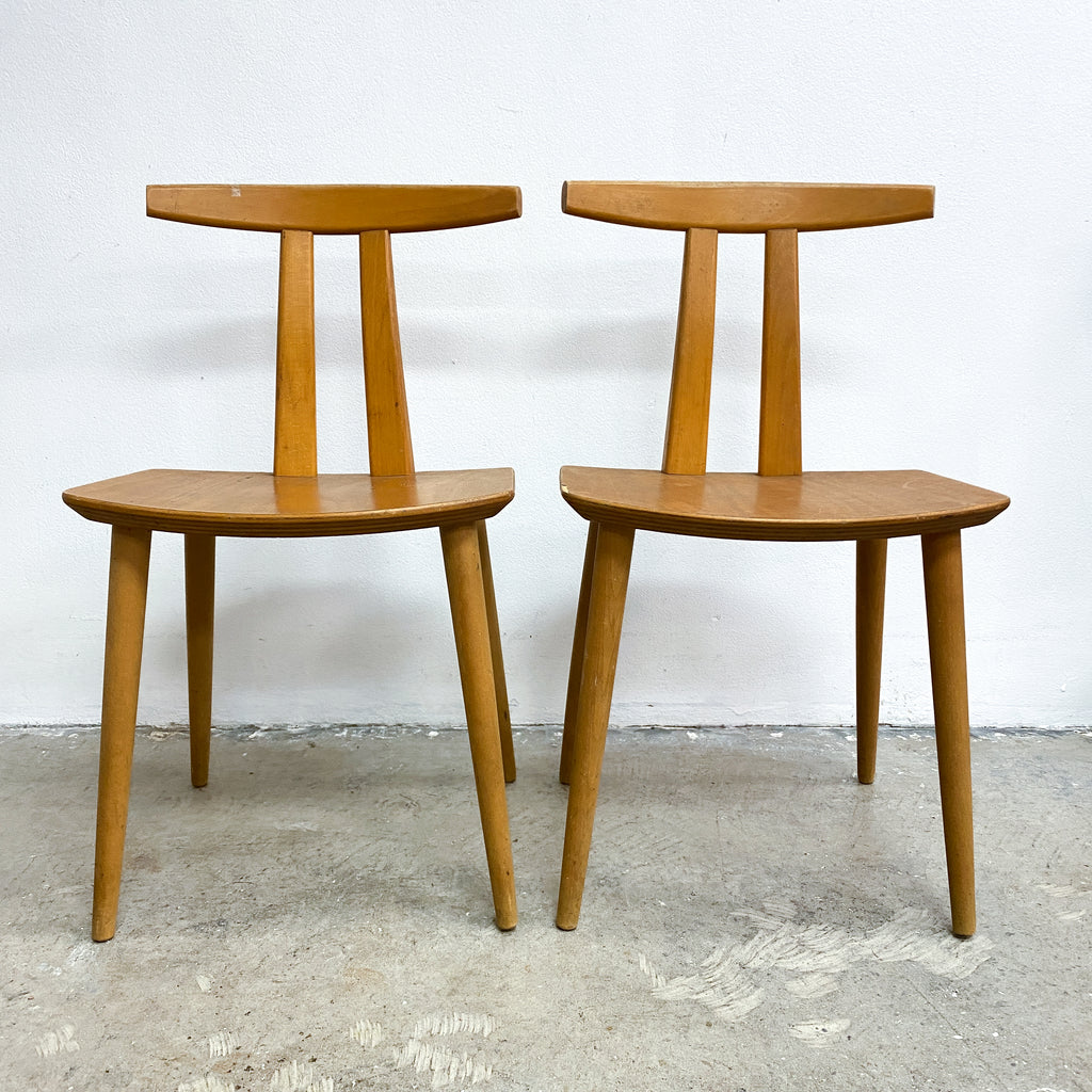 Pair 1960s Danish J111 Chairs