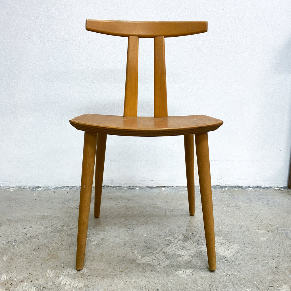 Pair 1960s Danish J111 Chairs by Poul Volther for FDB Mobler– The