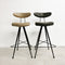 Pair Mid Century Australian 'Wallace' Atomic Bar stools