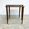 Pair Mid century Danish Brazilian Rosewood Nesting Tables