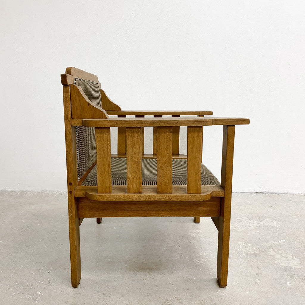 Pair Of Art Deco Maple Armchairs
