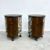 Pair Of Bespoke Art Deco Style Bedside Tables