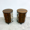 Pair Of Bespoke Art Deco Style Bedside Tables
