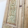 Pair Of Egyptian Baltic Pine Carved French Doors