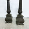 Pair Of Large Vintage Ornate Metal Candlesticks