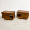 Pair Of Mid Century 1950s Bedside Tables