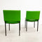 Pair Of Mid Century Electrifying Green Chairs