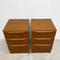 Pair Of Mid Century Macrob Bedside Chest Of Drawers
