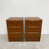 Pair Of Mid Century Macrob Bedside Chest Of Drawers