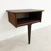 Pair Of Mid Century Modern Teak Floating Bedside Tables By Younger