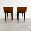 Pair Of Mid Century Parker Teak Bedside Tables - Restored
