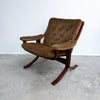 Pair Of Norwegian 'Wood' armchairs Jon Hjortdal for Velledalen Mobler