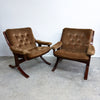 Pair Of Norwegian 'Wood' armchairs Jon Hjortdal for Velledalen Mobler