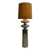Pair Of Post Modern Brutalist Chrome Floor Lamps