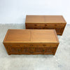 Pair Of Vintage Chinese Elm Bedside Cabinets Or Chests