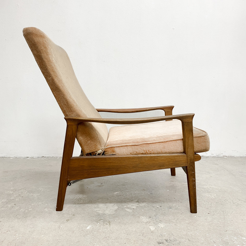 Pair of Mid Century Parker Recliner Armchairs