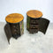 Pair of Bespoke Made Art Deco Style Bedsides