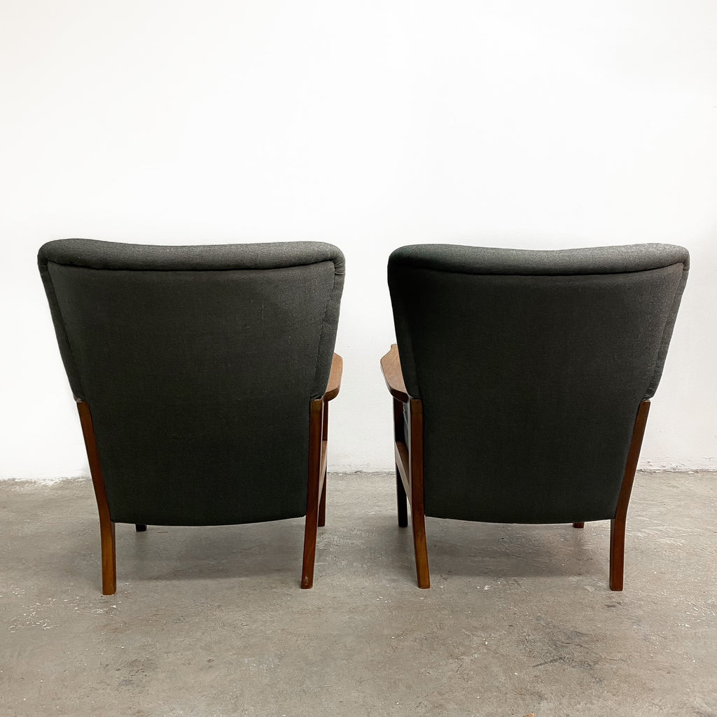 Pair Of Danish Eleanor Home Finnegan Armchairs