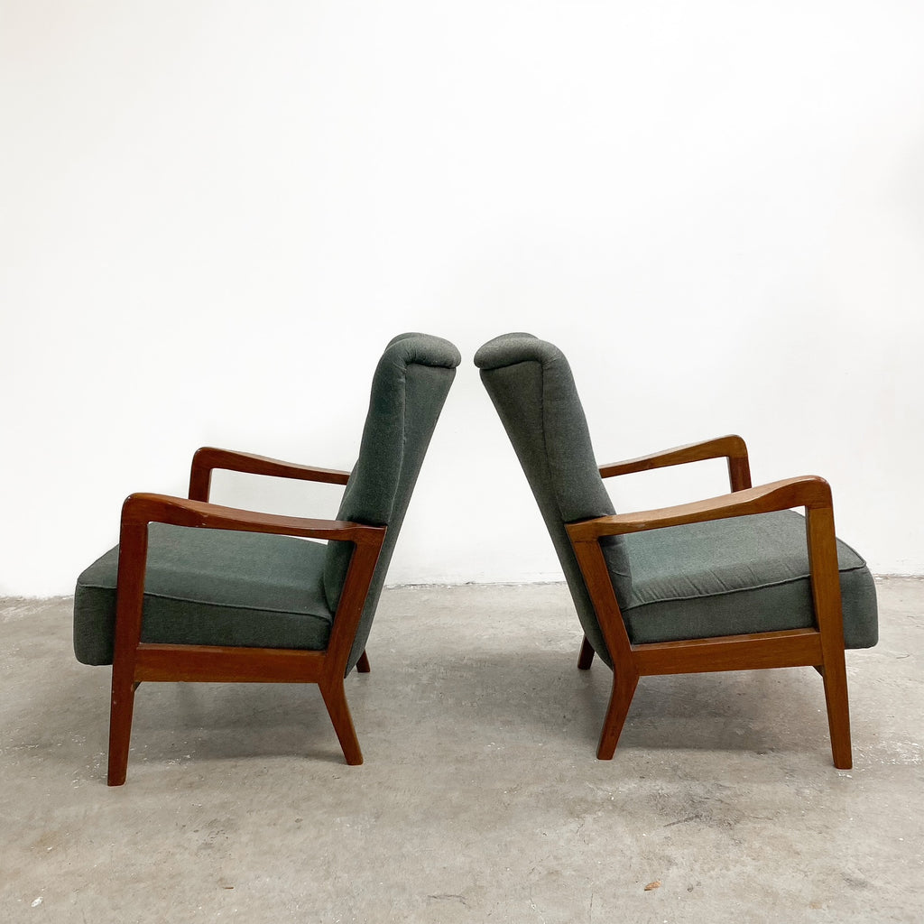 Pair Of Danish Eleanor Home Finnegan Armchairs