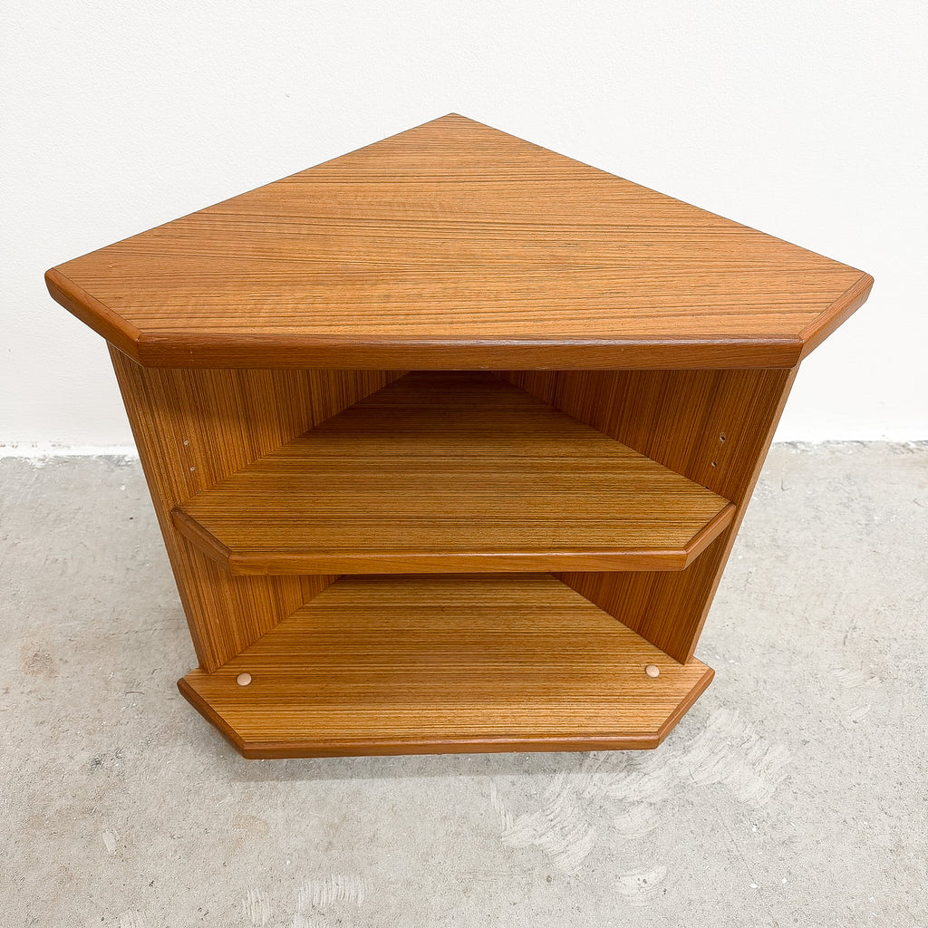 Pair of Mid Century Parker Bedside Table/ Shelves
