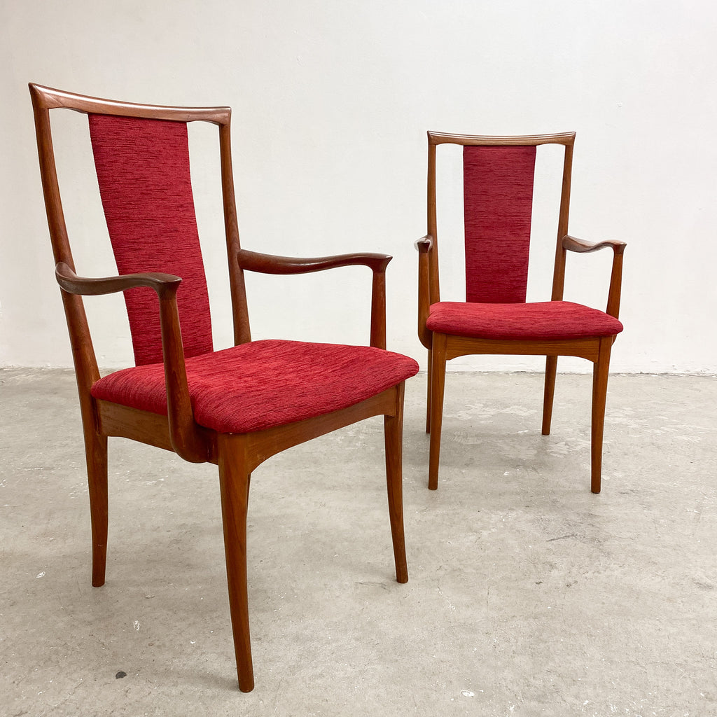 Pair of Mid Century Parker Carver Armchairs