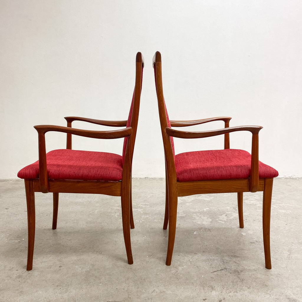 Pair of Mid Century Parker Carver Armchairs