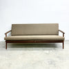 Parker Mid Century Three Seater Rattan Back Sofa Lounge -Reupholstered
