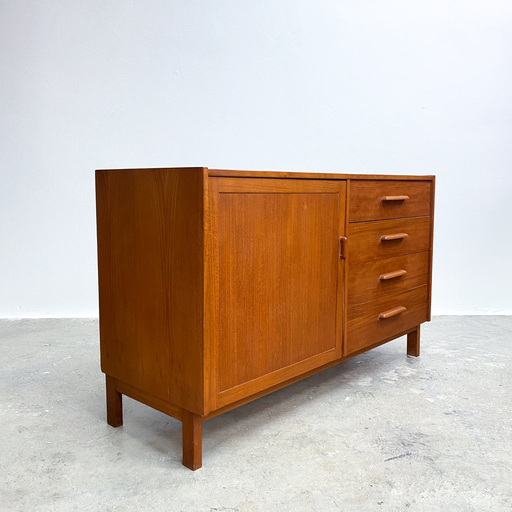Parker Mid Century Compact Sideboard Cabinet