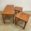 Parker Mid Century Nest Tables As Is