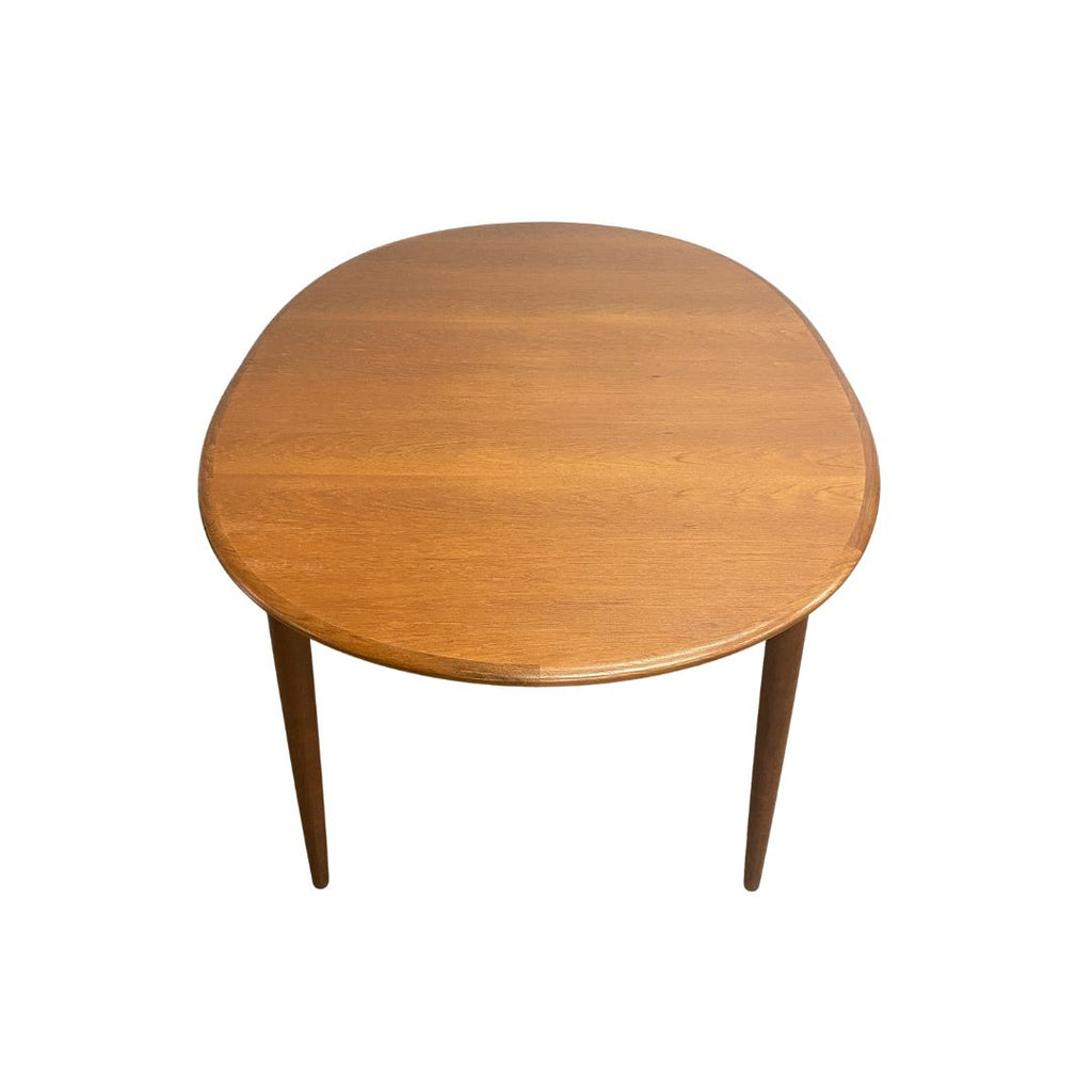 Parker Mid Century Restored Oval Extension Dining Table