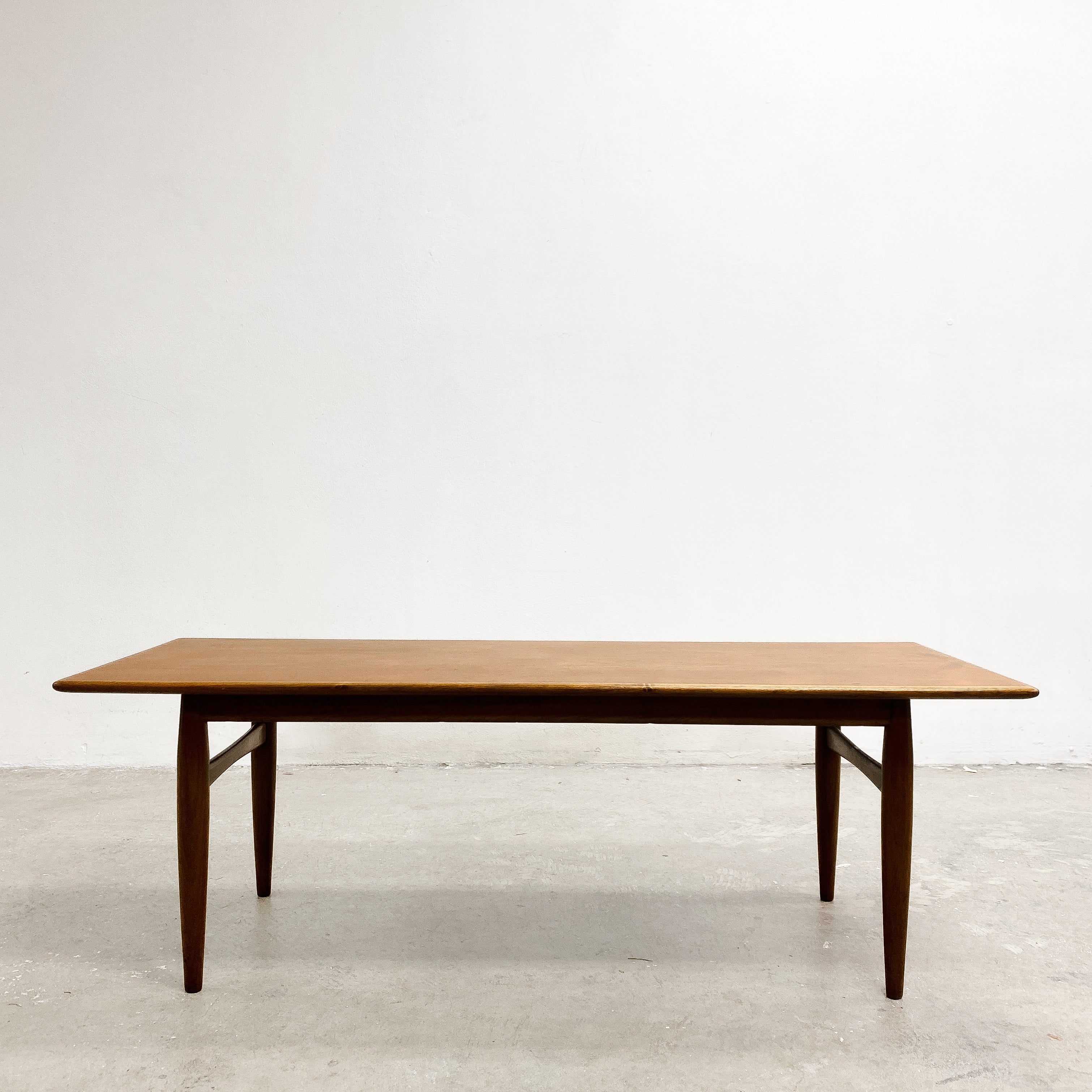 Parker Mid Century Teak Coffee Table Model No 114– The Design Ark
