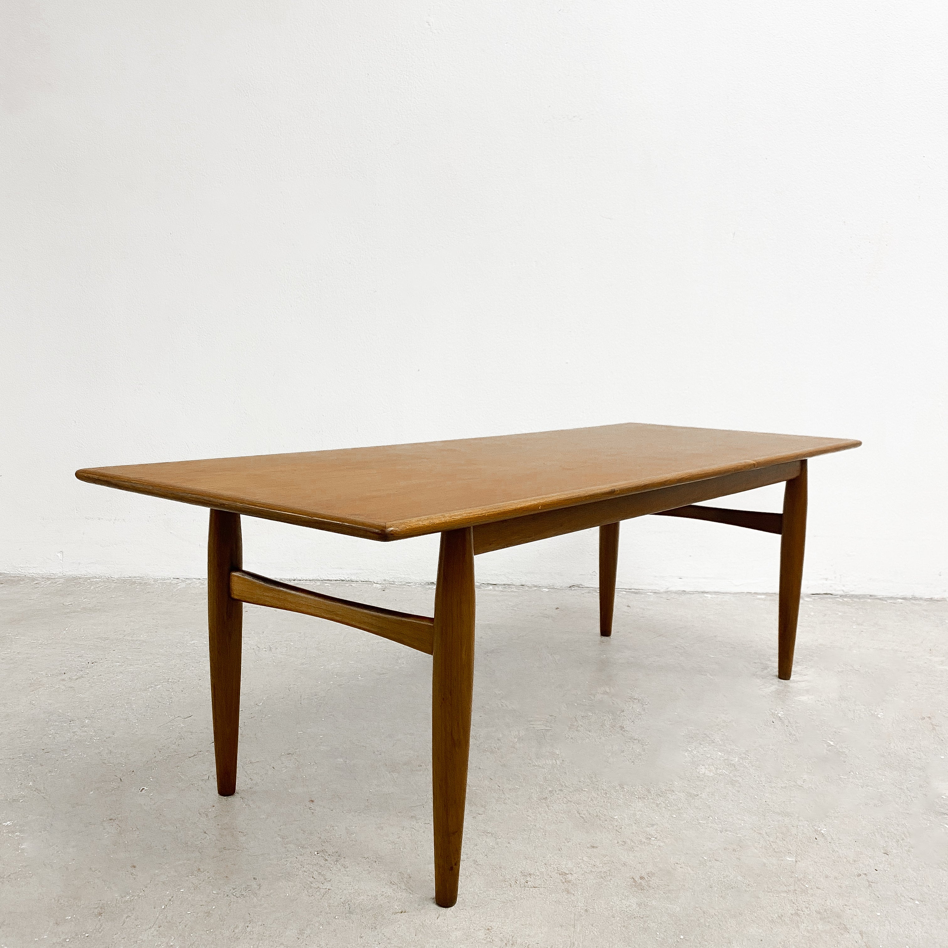 Parker Mid Century Teak Coffee Table Model No 114– The Design Ark