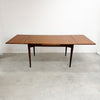 Parker Mid Century Teak Rectangular Extension Dining Table Restored