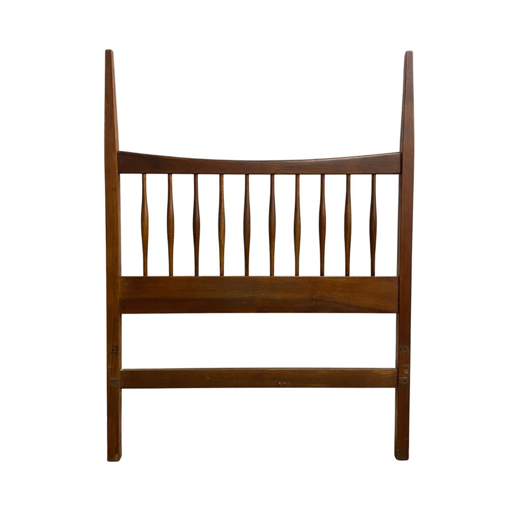 Parker Mid Century Teak Single Bed Head