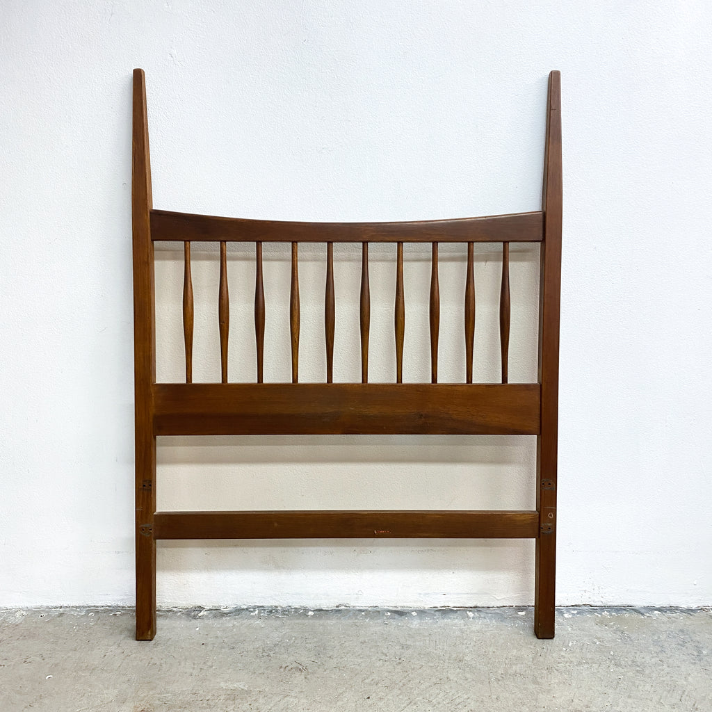 Parker Mid Century Teak Single Bed Head