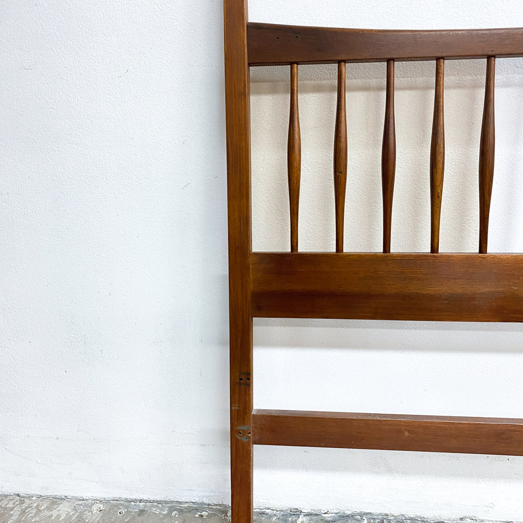 Parker Mid Century Teak Single Bed Head