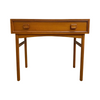 Restored Parker Nordic Teak Square Handled Dressing Table
