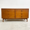 Mid Century Parker Square Handle Chest Of Drawers - Restored