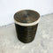 Pencil Cane Laundry Basket With Liner and Lid